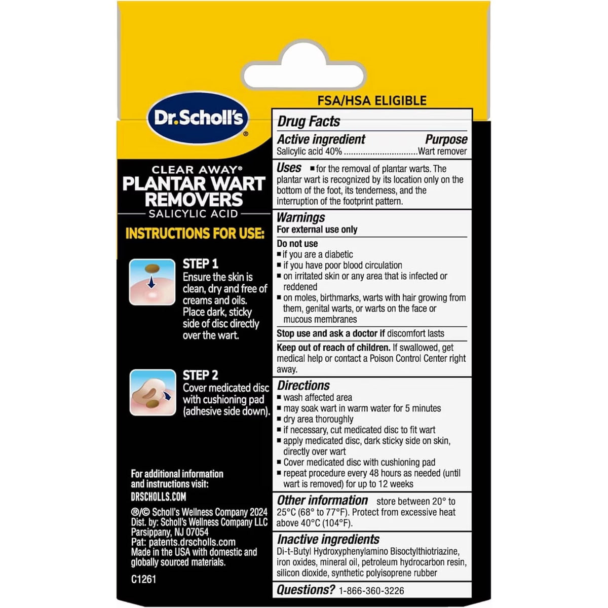 Clear Away® Plantar Wart Removers