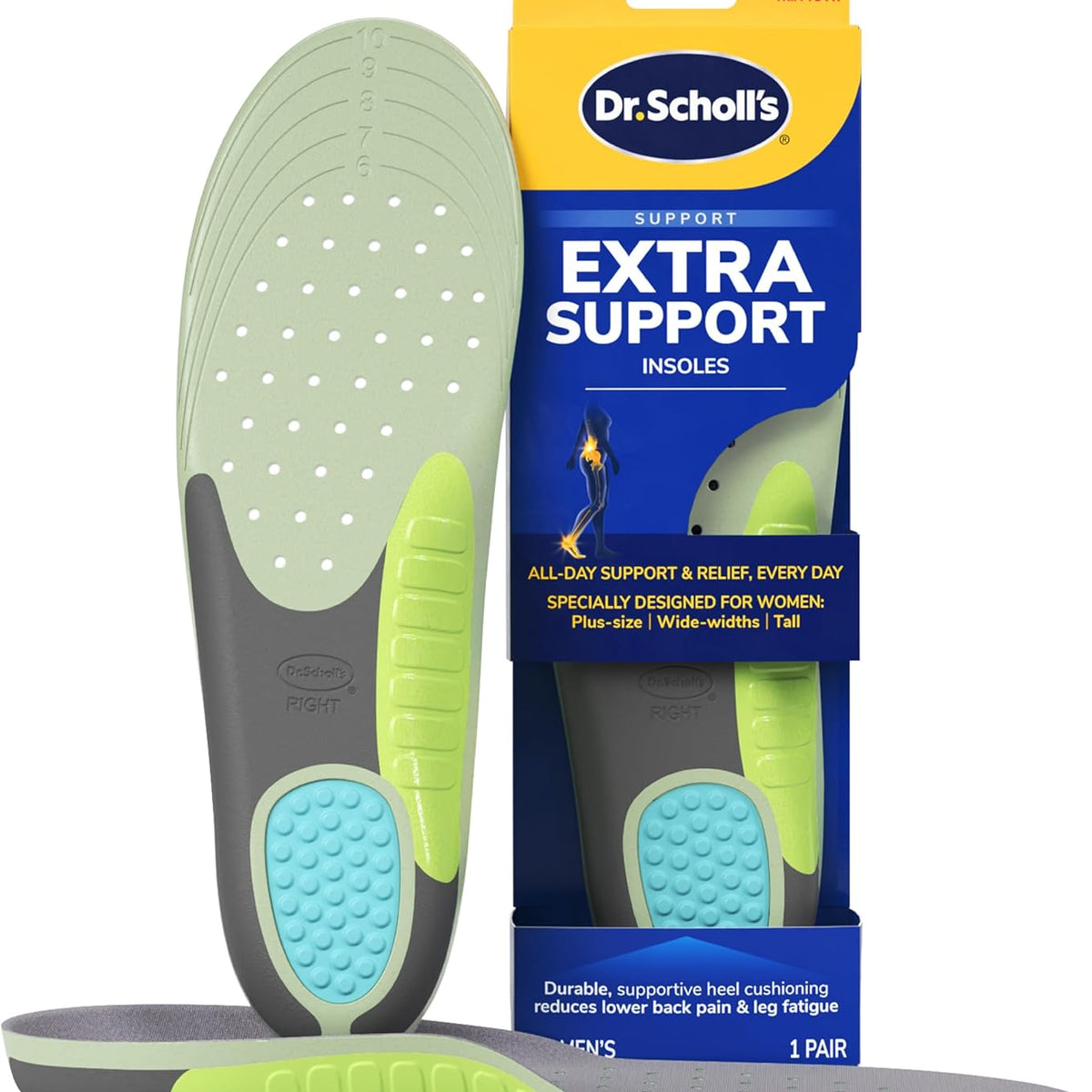 Plantar Fasciitis Scholl Orthaheel Sports Orthotic Extra Support