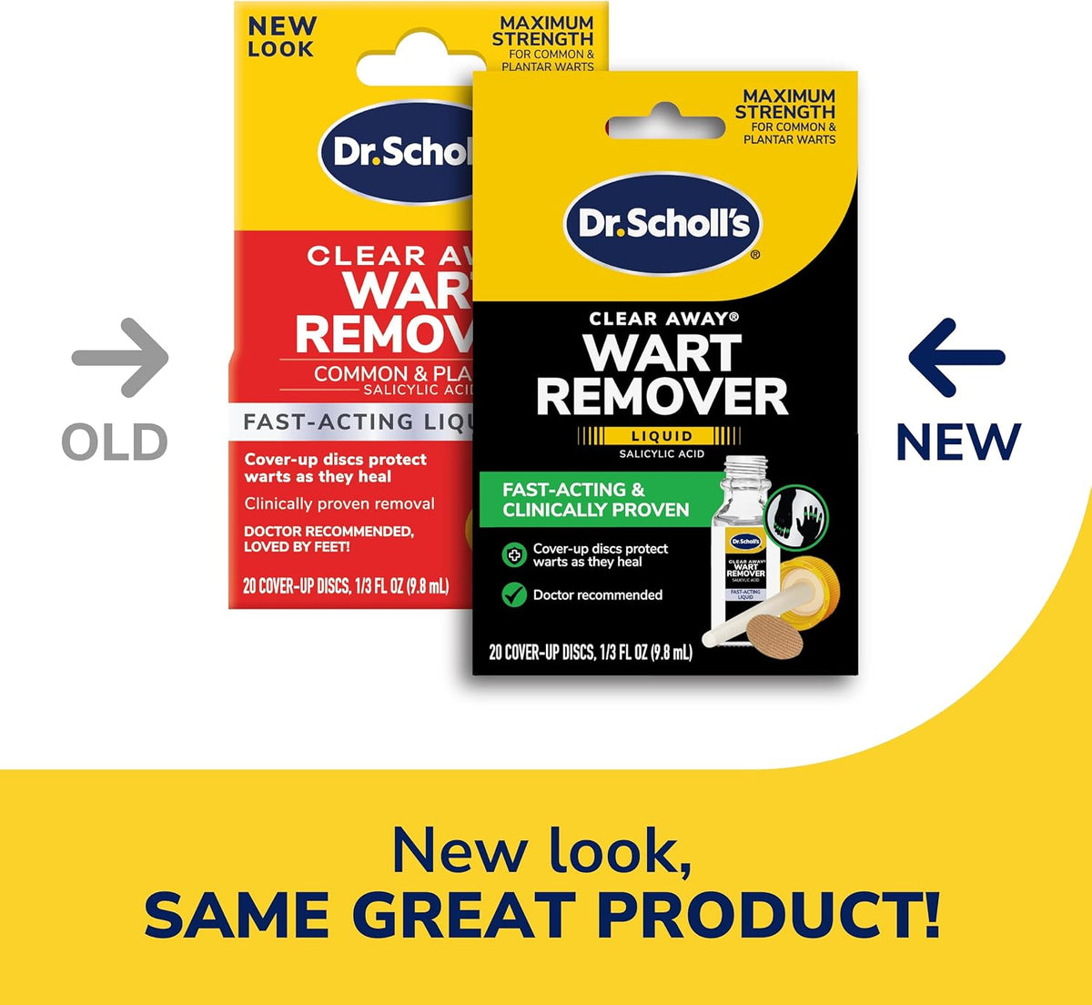 Clear Away Fast-Acting Liquid Wart Remover