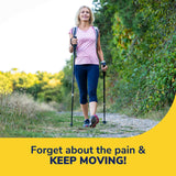 image of forget about the pain and keep moving