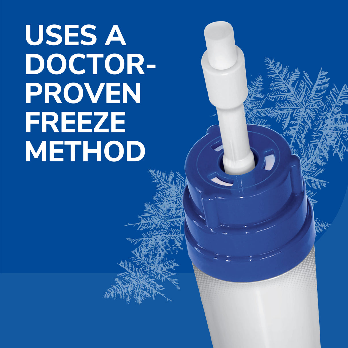image of uses a doctor proven freeze method