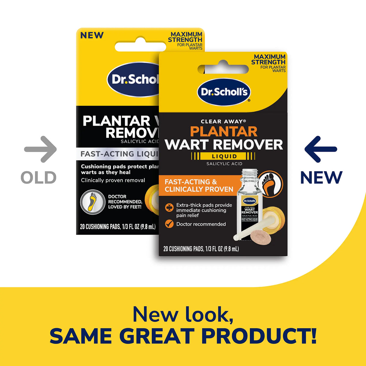 Fast-Acting Liquid Plantar Wart Remover