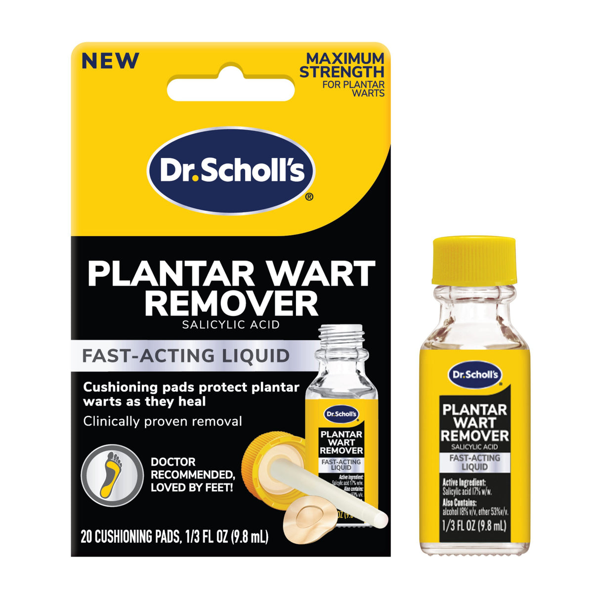 image of plantar wart remover fast acting liquid