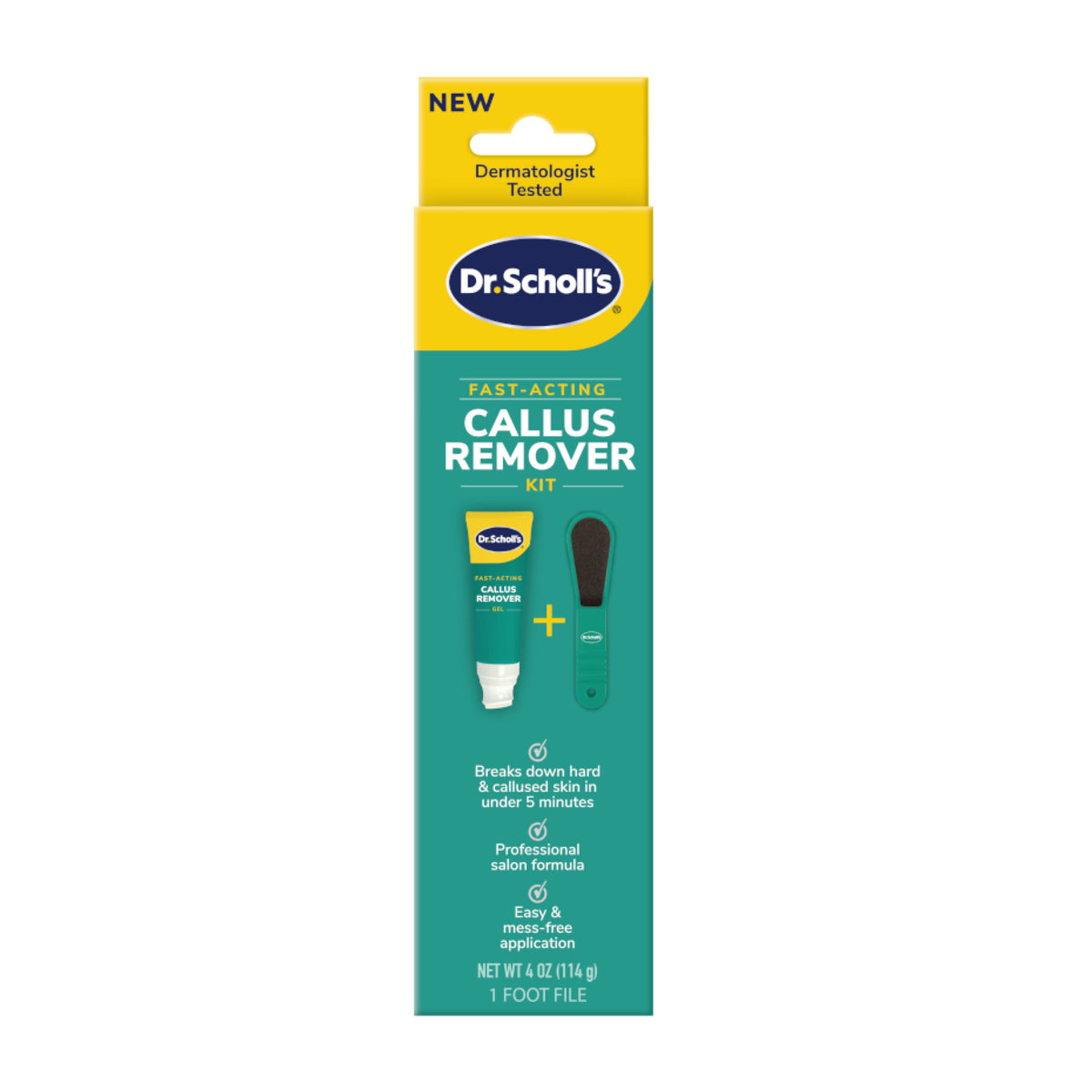 Fast Acting Callus Remover Gel Kit DrScholls