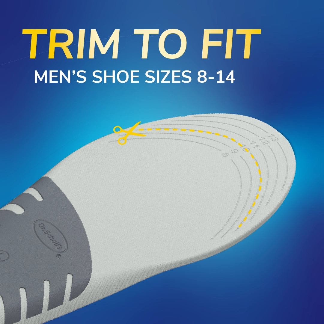 Flat Feet Support Insoles for Men