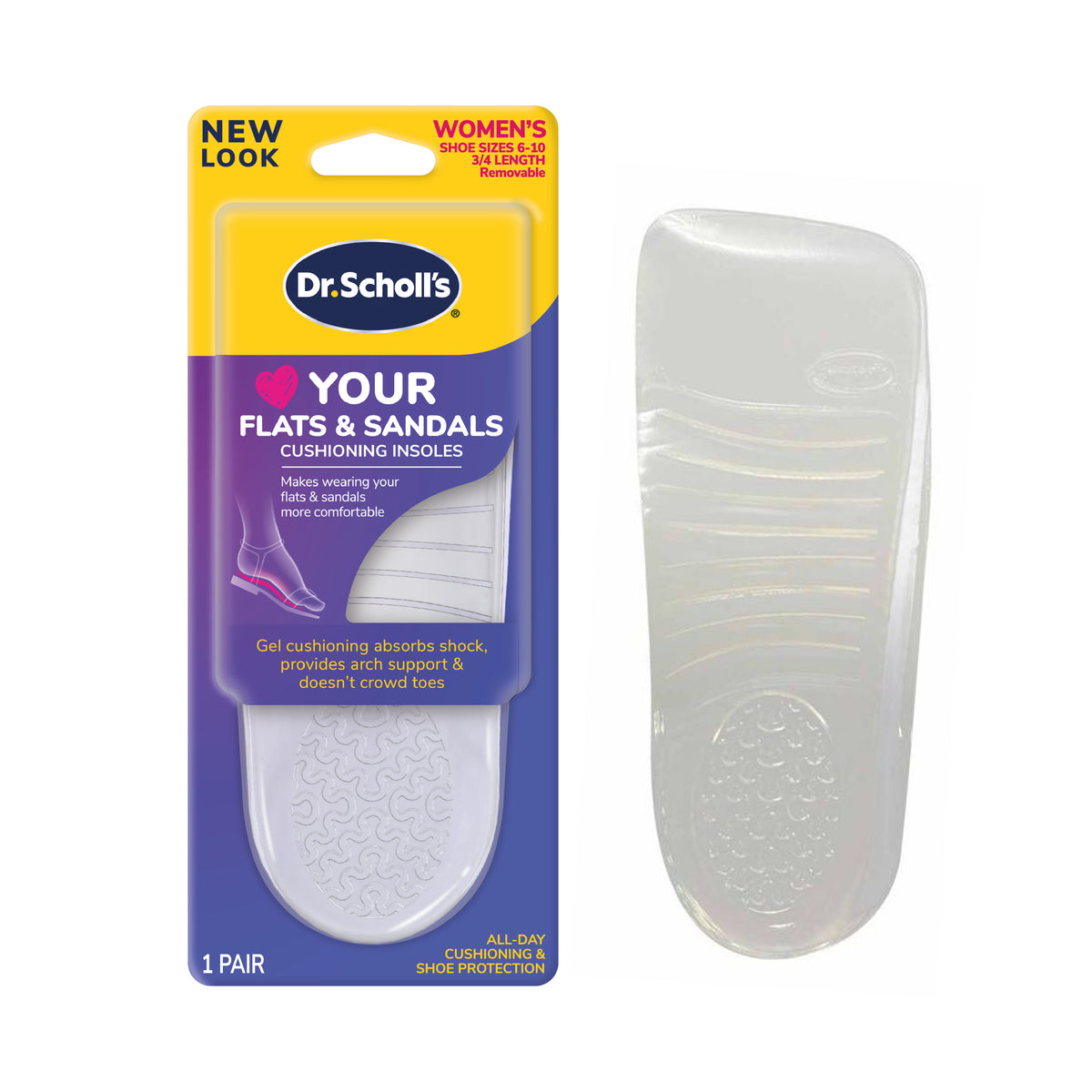 Love Your FLATS &amp; SANDALS 3/4 Length Insoles – DrScholls