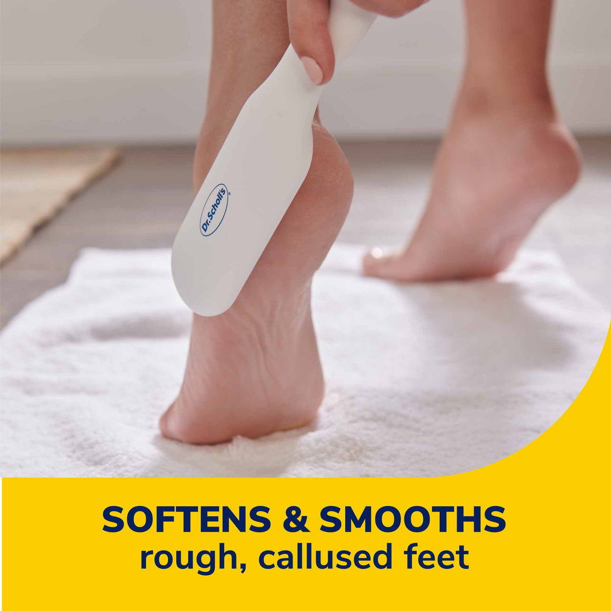 image of softens and smooths rough, callused feet