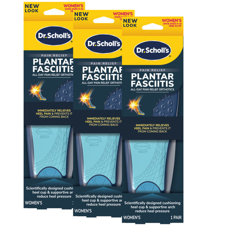 image of plantar fasciitis insole 3 pack