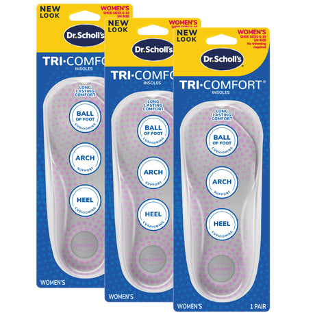 image of tri comfort insole 3 pack