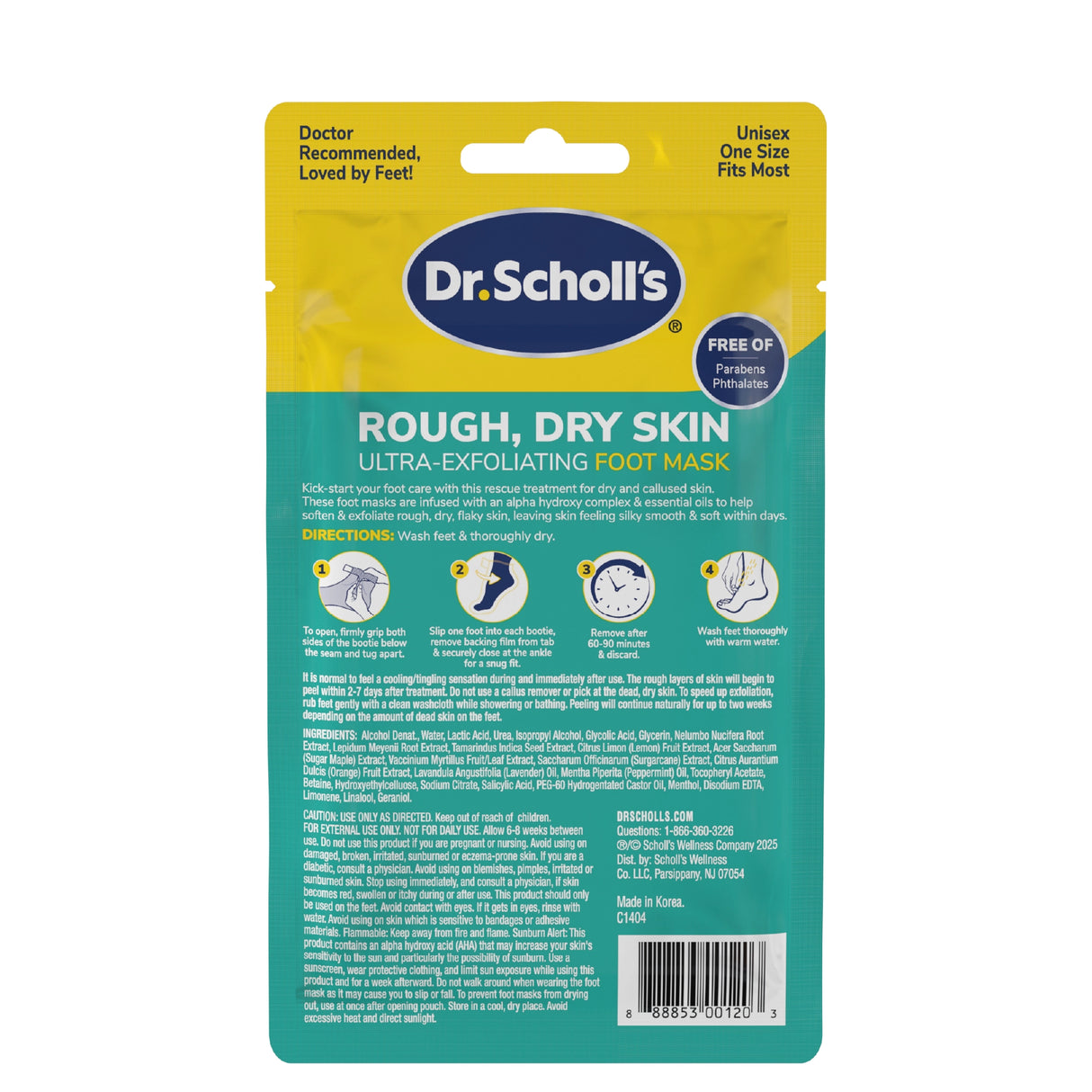 Rough, Dry Skin Ultra-Exfoliating Foot Mask