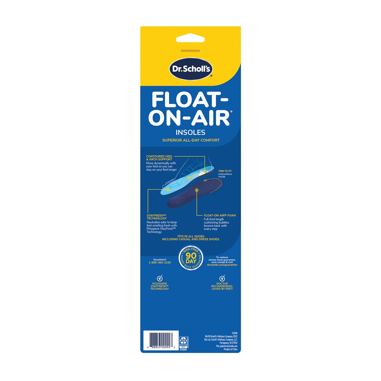 Float-On-Air® Comfort Insoles (3 Pack)
