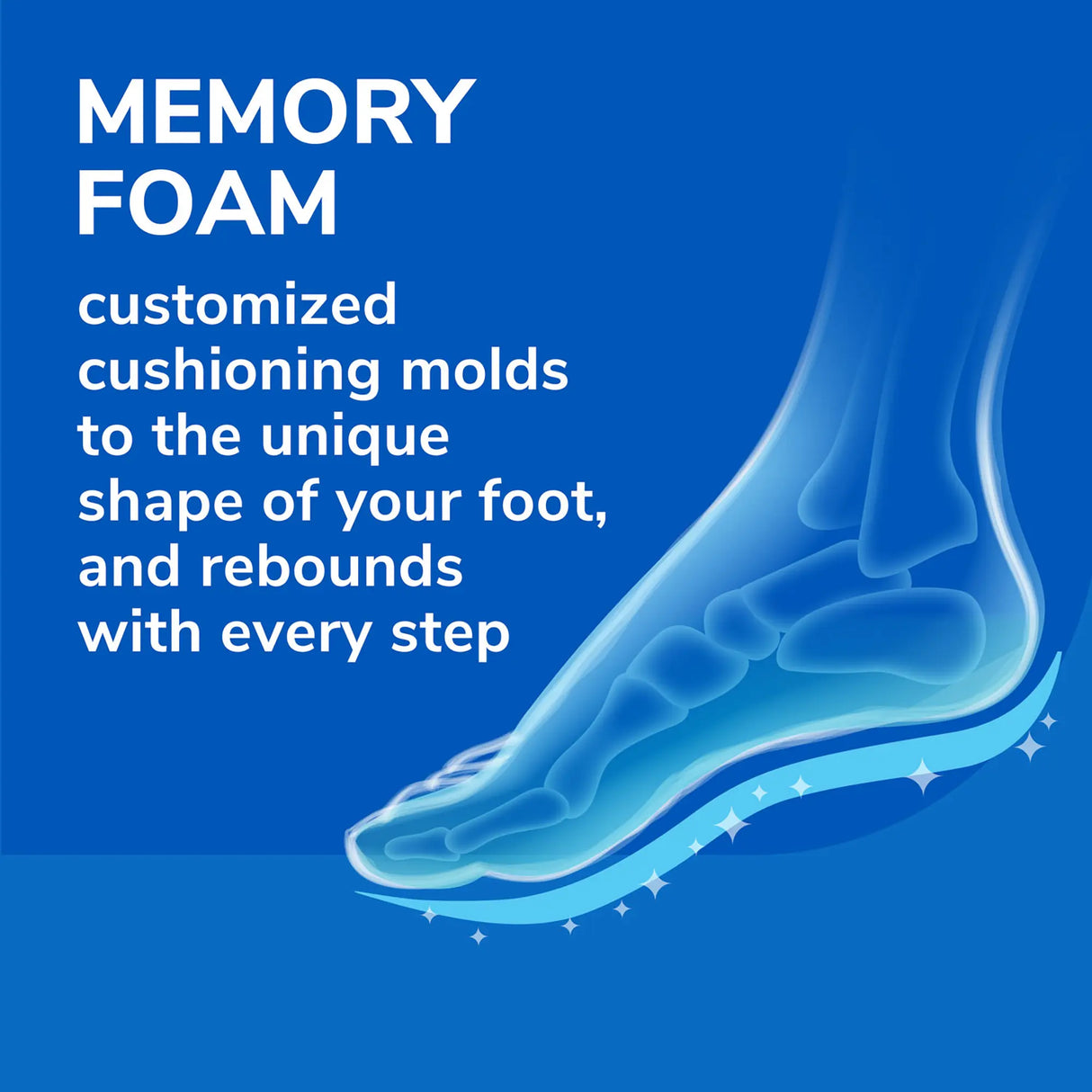 Air-Pillo® with Memory Foam Insoles (5 Pack)