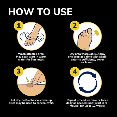 Clear Away Fast-Acting Liquid Wart Remover