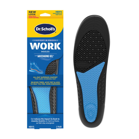 image of the packaging and insole of the Work insole