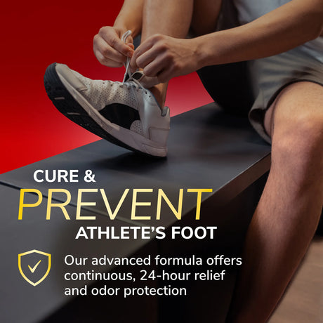 Odor-X® Athlete's Foot Medicated Spray Powder
