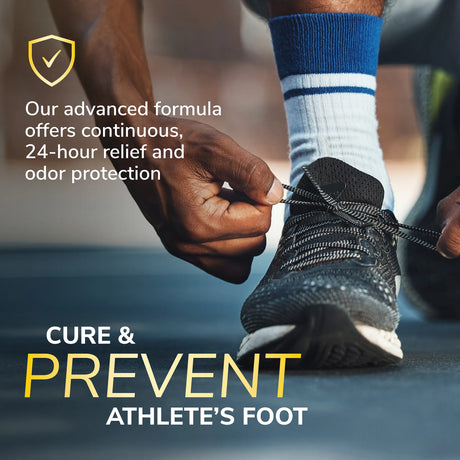 Odor-X® Athlete's Foot Medicated Spray Powder