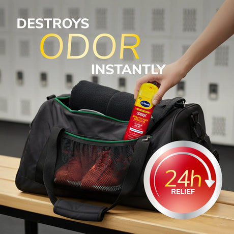 Odor-X® Athlete's Foot Medicated Spray Powder