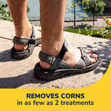 image of removes corns in as few as 2 treatments