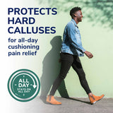 image of protects hard calluses for all day cushioning pain relief