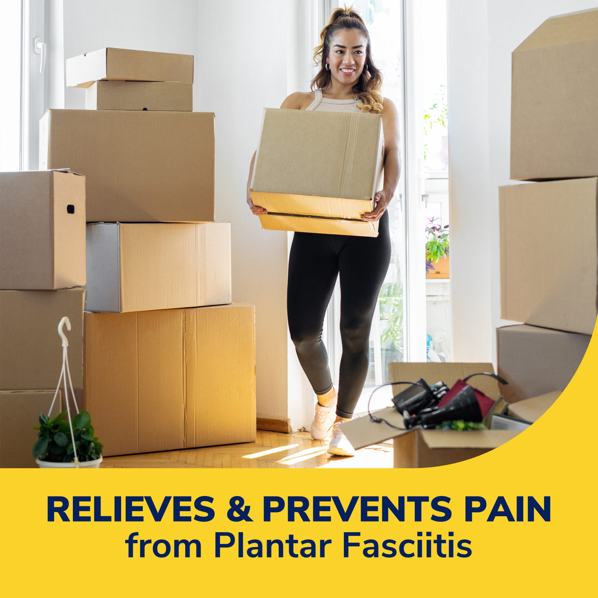 image of relieves and prevents pain from plantar fascitiis