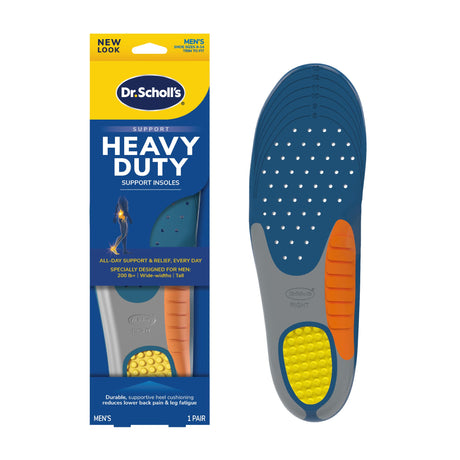 image of the packaging and insole of the Heavy Duty insole