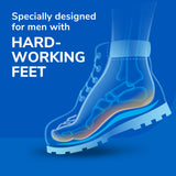 image of specially designed for men with hard working feet