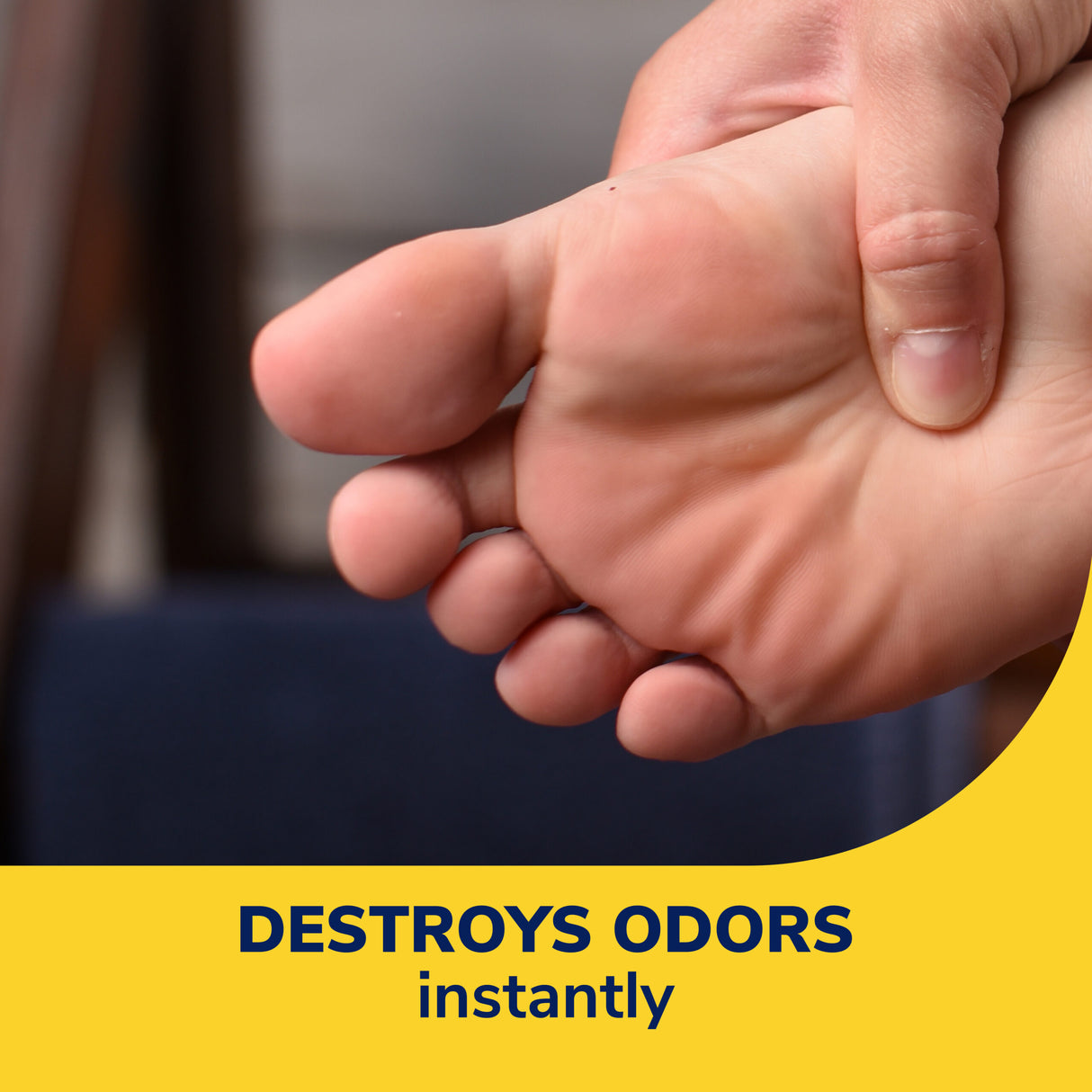 image of destroys odor instantly