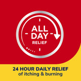 image of 24 hour daily relief of itching & burning