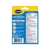 image of clear away wart removers back of packaging