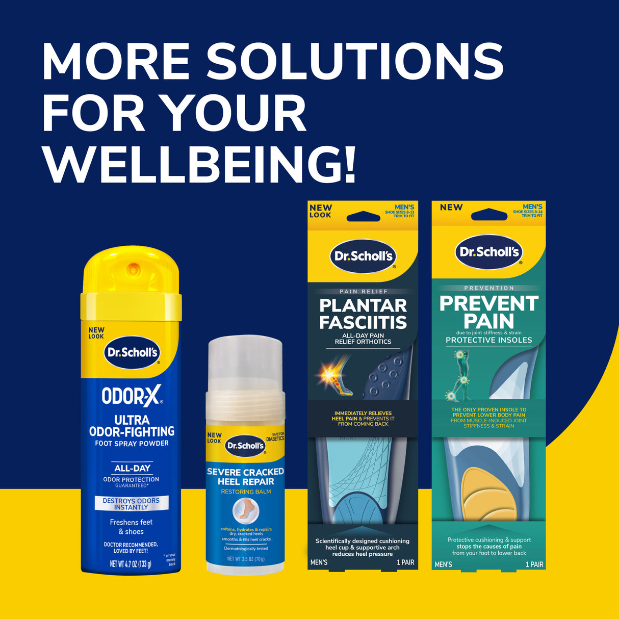 Stay Odor-Free & Dry Comfort Insoles with Odor-X® – DrScholls