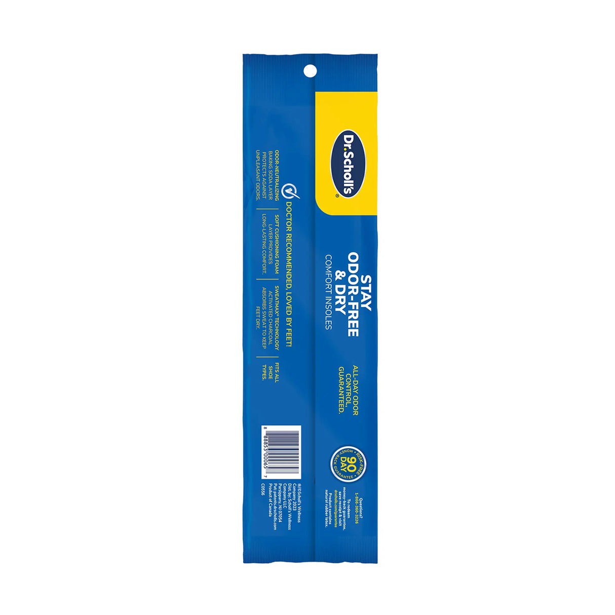 Stay Odor-Free & Dry Comfort Insoles with Odor-X®