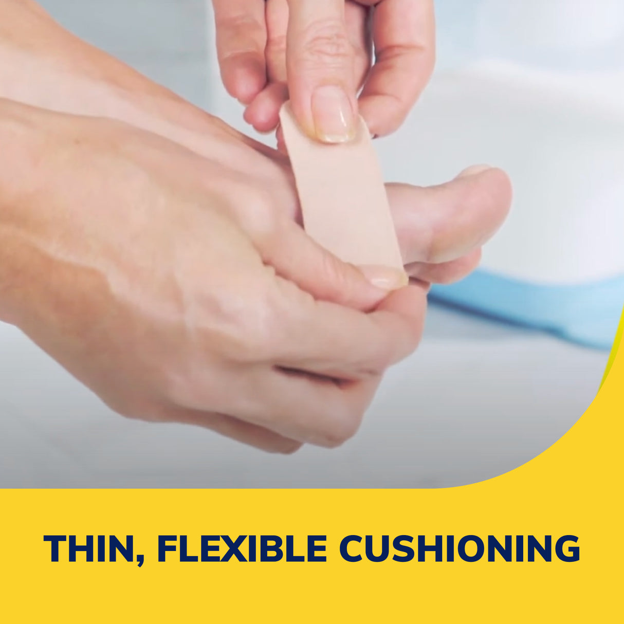 image of thin flexible cushioning