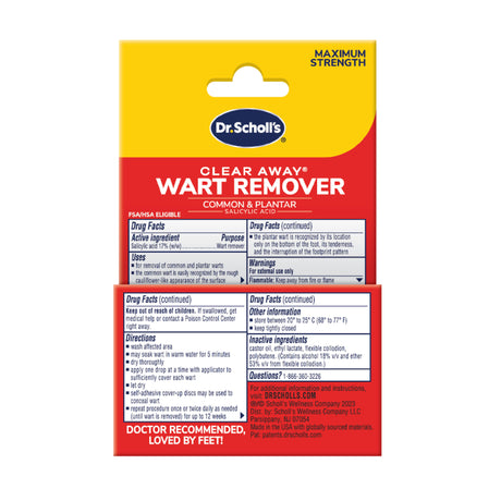 image of clear away wart remover