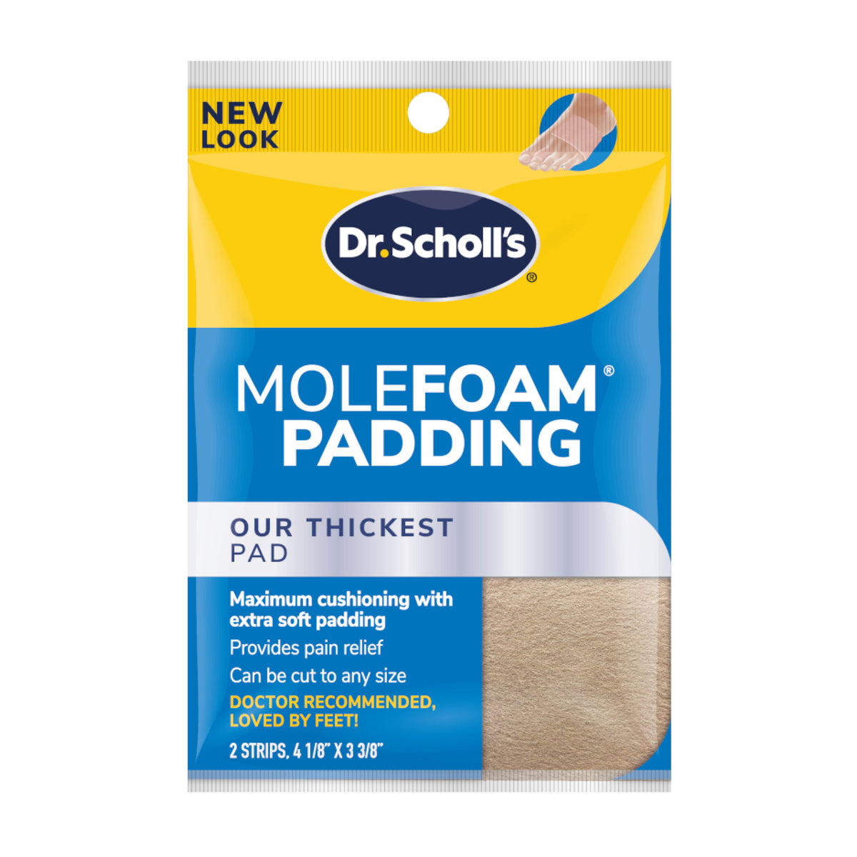 Molepad Molefoam® Padding Strips – DrScholls