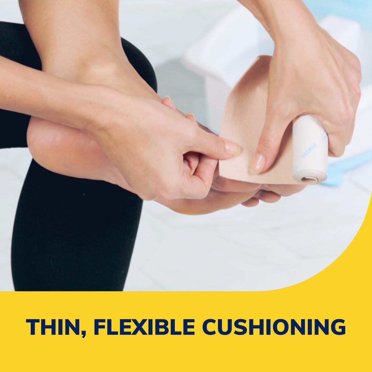 image of thin flexible cushioning