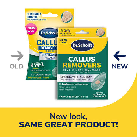 Dr. Scholl's callus remover seal & heal bandage box with hydrogel cushions