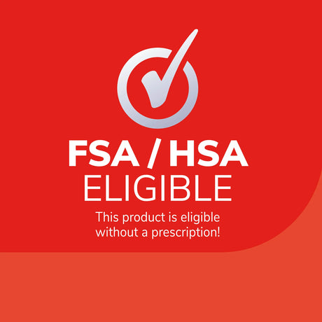 Corn removers FSA/HSA eligible promotional graphic