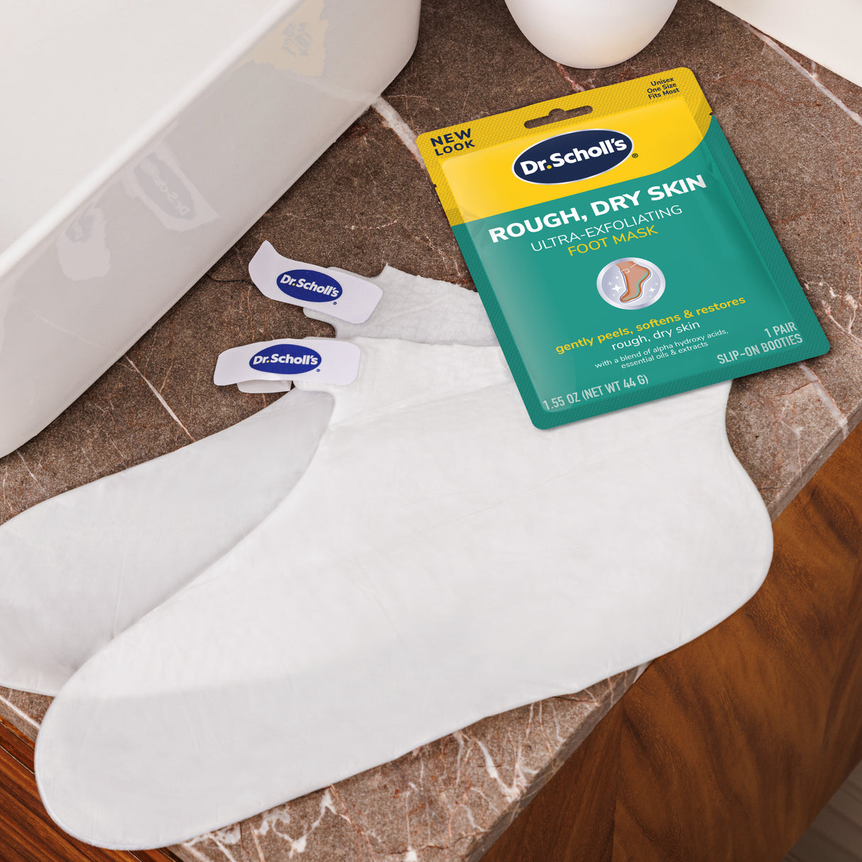 image of ultra exfoliating foot mask