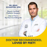 image of doctor recommended, loved by feet