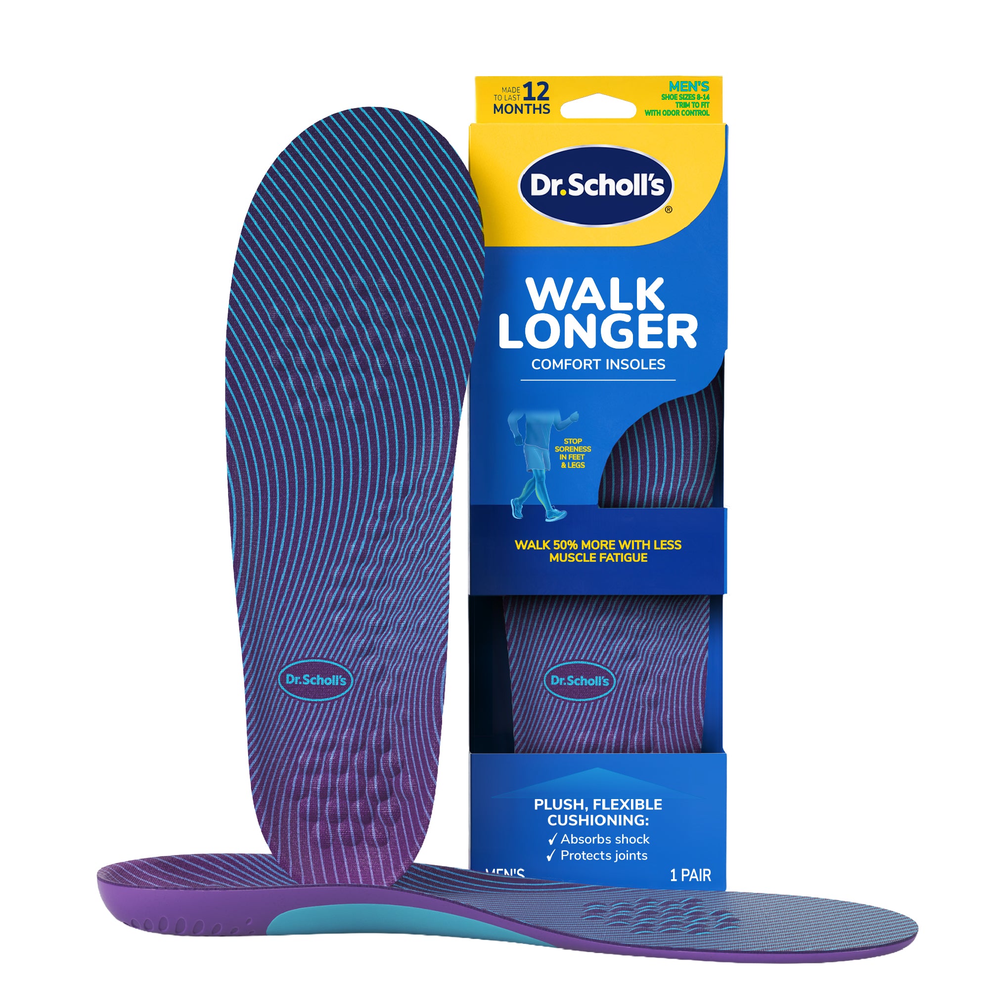 Walk Longer Insoles – DrScholls