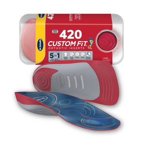 Custom FiT® Orthotic Inserts 3/4 Length