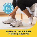 image of 24 hour relief daily relief of itching and burning
