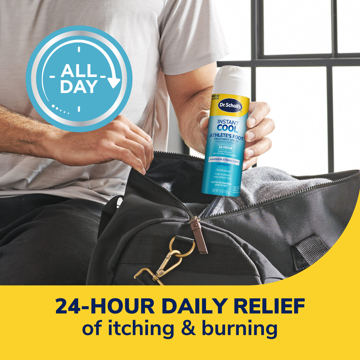 image of 24 hour daily relief of itching and burning