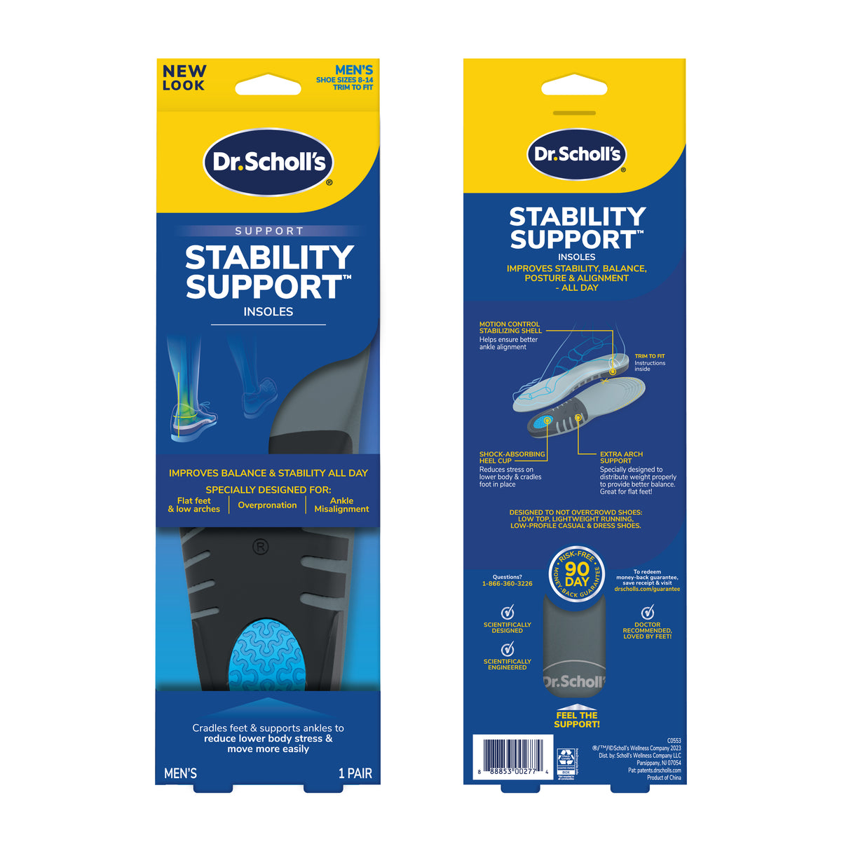 Stability Support Insoles – DrScholls