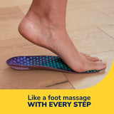 image of like a foot massage in every step