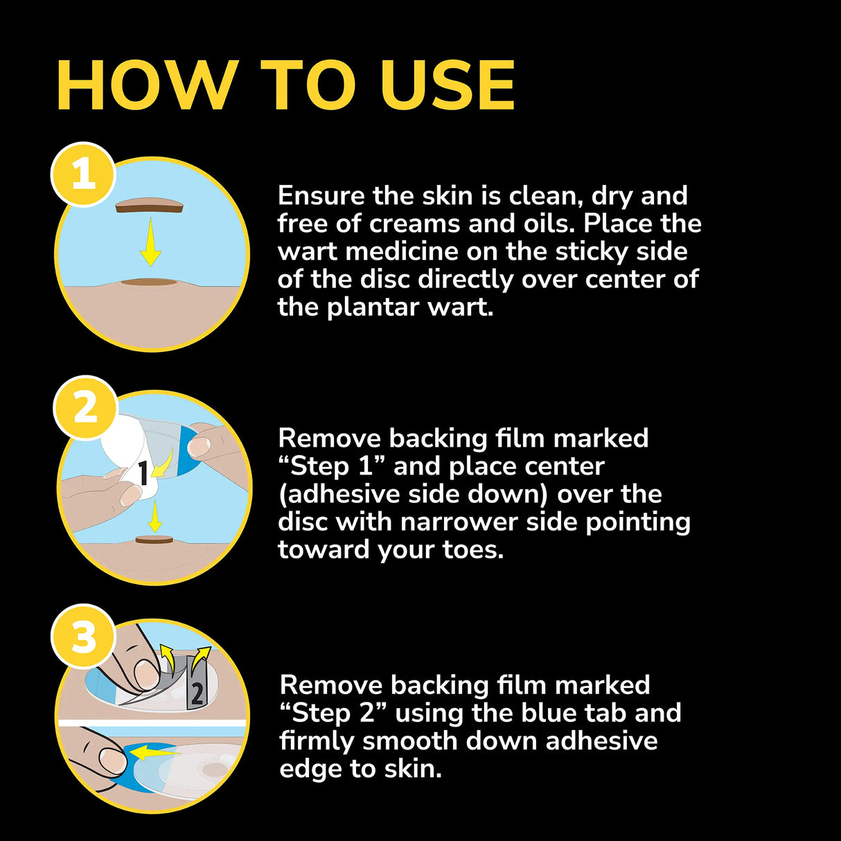 Plantar Wart Remover Seal & Heal Bandage with Hydrogel Technology