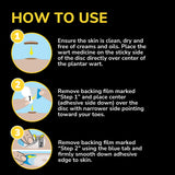 Plantar Wart Remover Seal & Heal Bandage with Hydrogel Technology