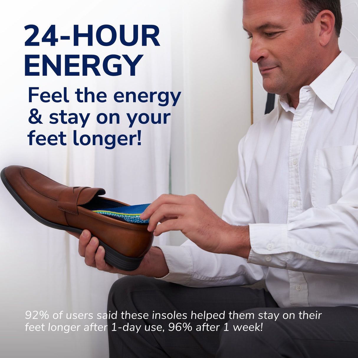 image of 24 hour energy feel the energy and stay on your feet longer