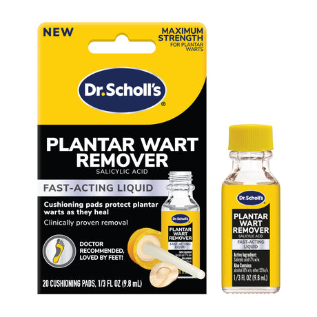image of plantar wart remover fast acting liquid