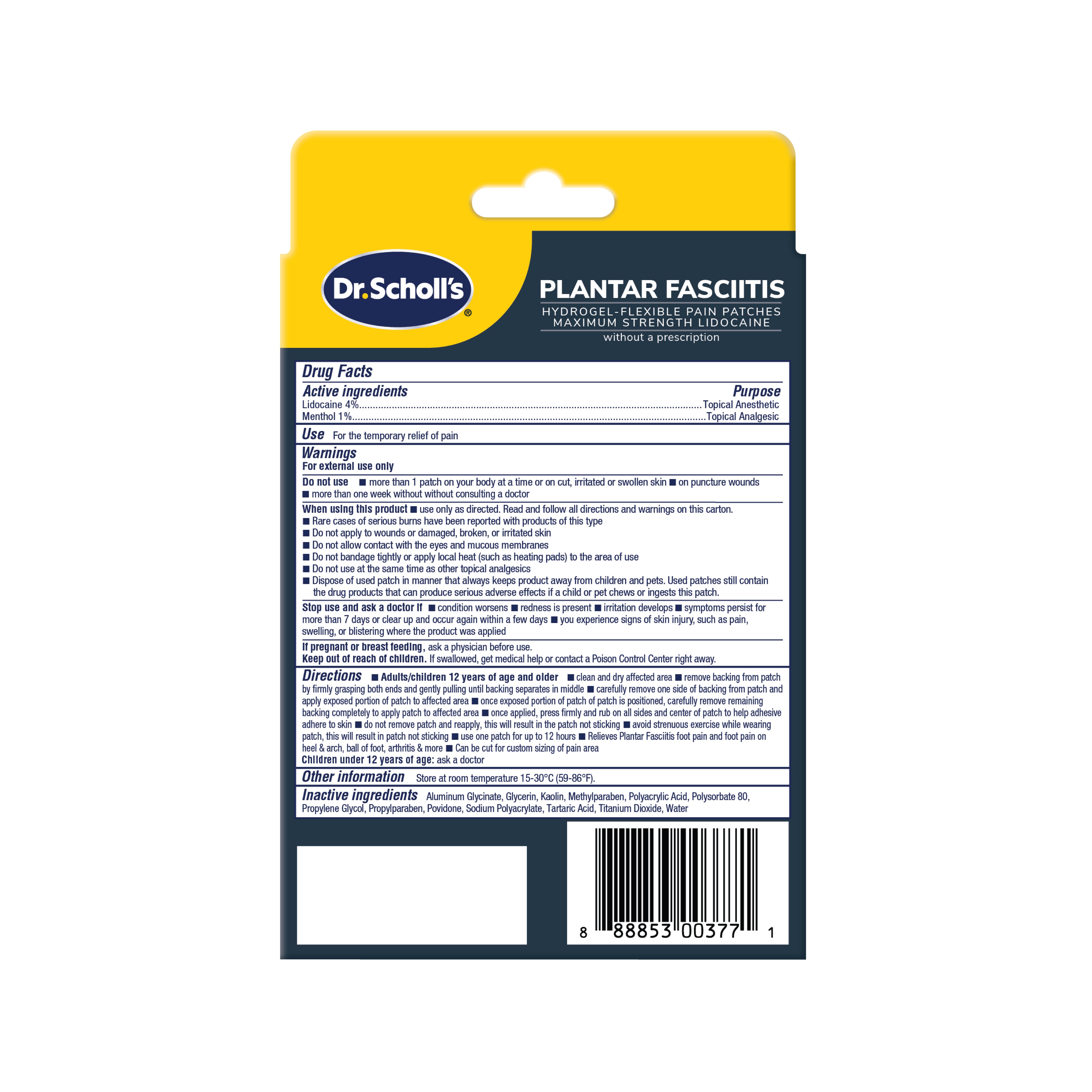 Dr scholl's patch on sale